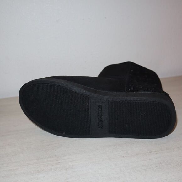 Juicy Couture B3262SW Women's Sz 10 Black Micro Suede JC-Kave Winter Ankle Boots - Picture 13 of 16